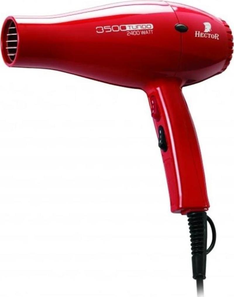 Turbo 3500 Profesyonel 2400 Watt Fön Makinesi Kırmızı