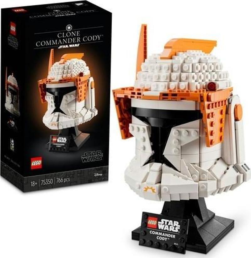 Lego Starwars Klon Komutanı Cody™ Kaskı 75350 - Yetişkinler için Koleksiyonluk Sergileme Modeli Yapım Seti 776 Parça