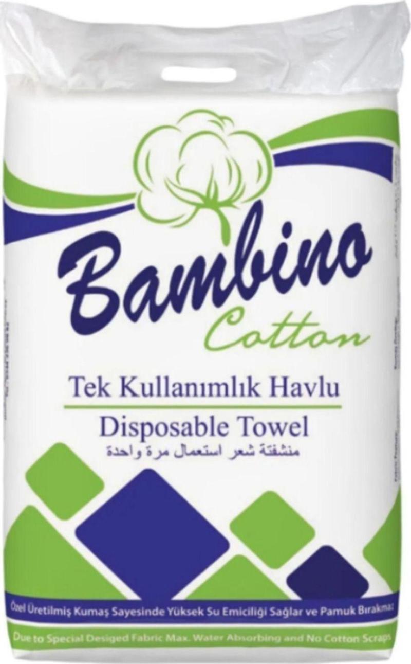 Bambino Tek Kullanımlık Havlu El Yüz Havlusu 100 Adet