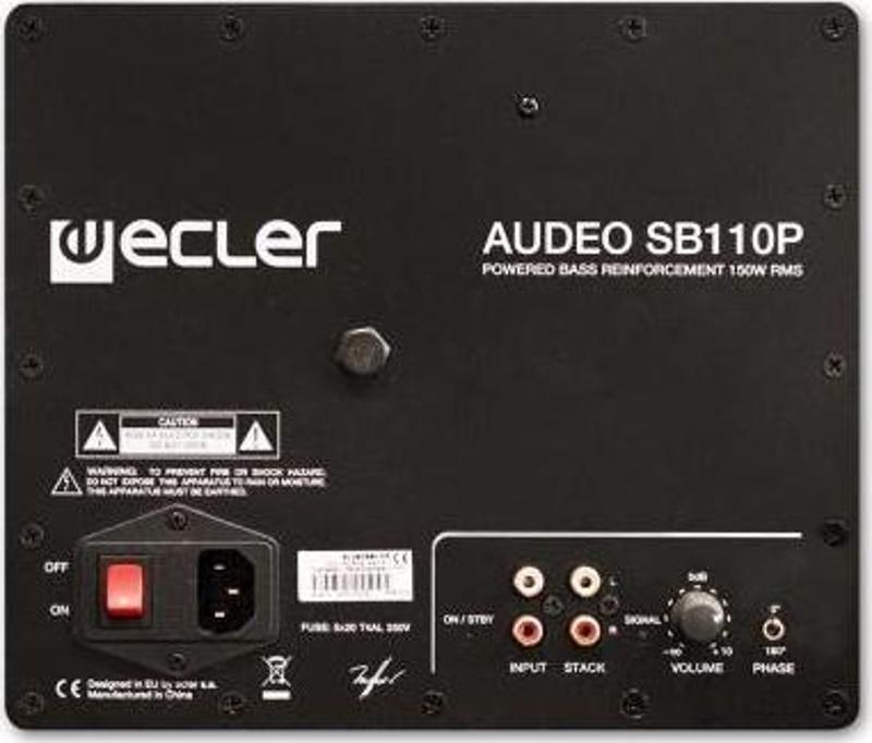 AUDEO SB110P 10" Aktif Subwoofer 600 Watt / 118 dB