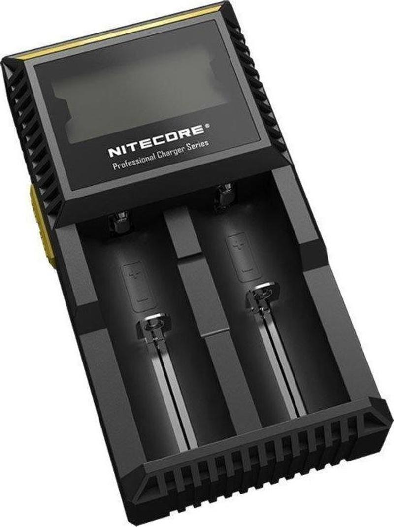 NITECORE D2 PIL DOLUM KITI (DIGICHARGER)