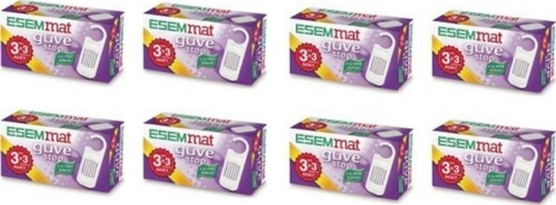 Güve Stop 3 Ad Askı+3 Ad Çekmece (8 Ad)