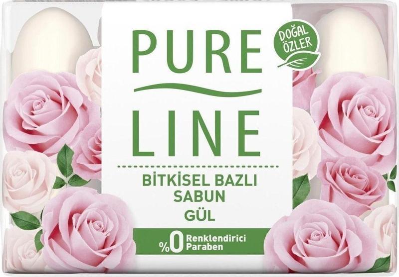 Gül Doğal Özler Bitkisel Bazlı Sabun 4 X 70 Gr