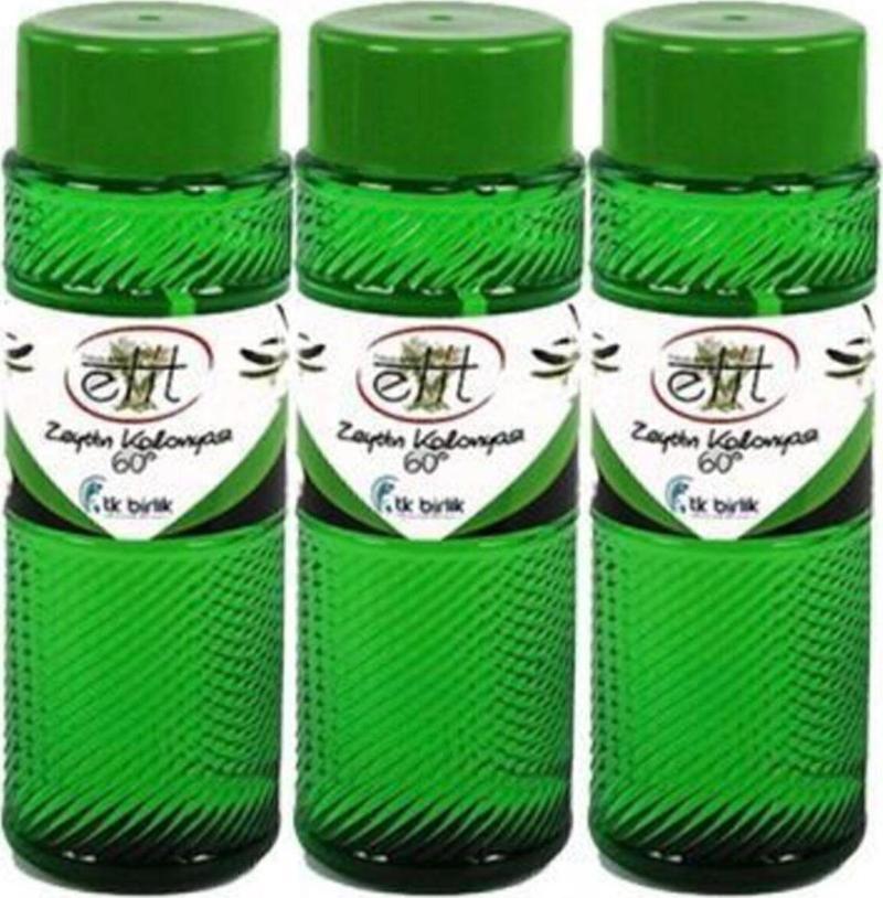 Tarım Kredi Elit Kolonya Zeytin Çiçeği 400 Ml 3 Adet