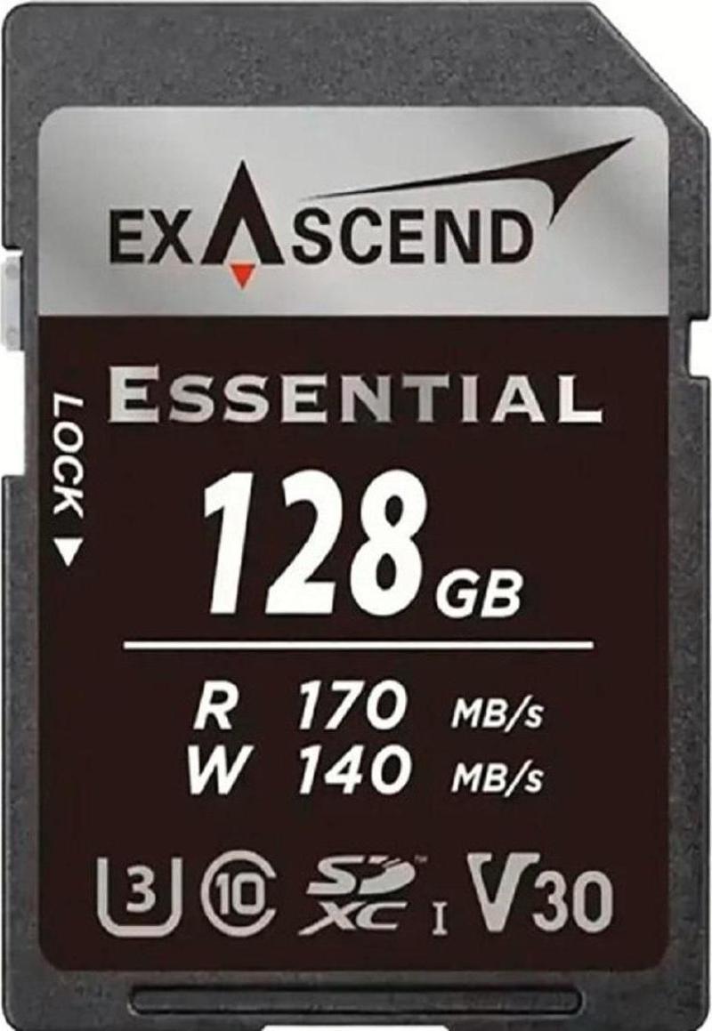 128GB Essential UHS-II SDXC V30 Hafıza Kartı