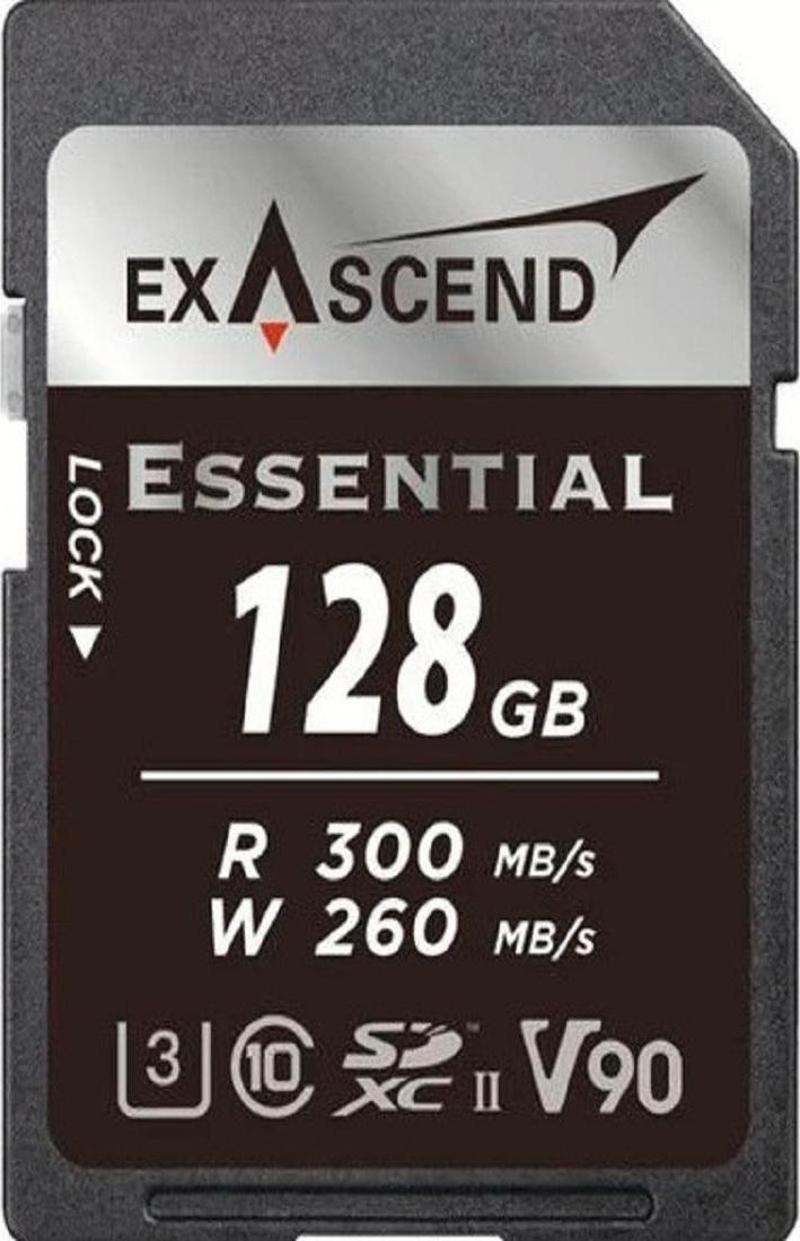128GB Essential UHS-II SDXC V90 Hafıza Kartı
