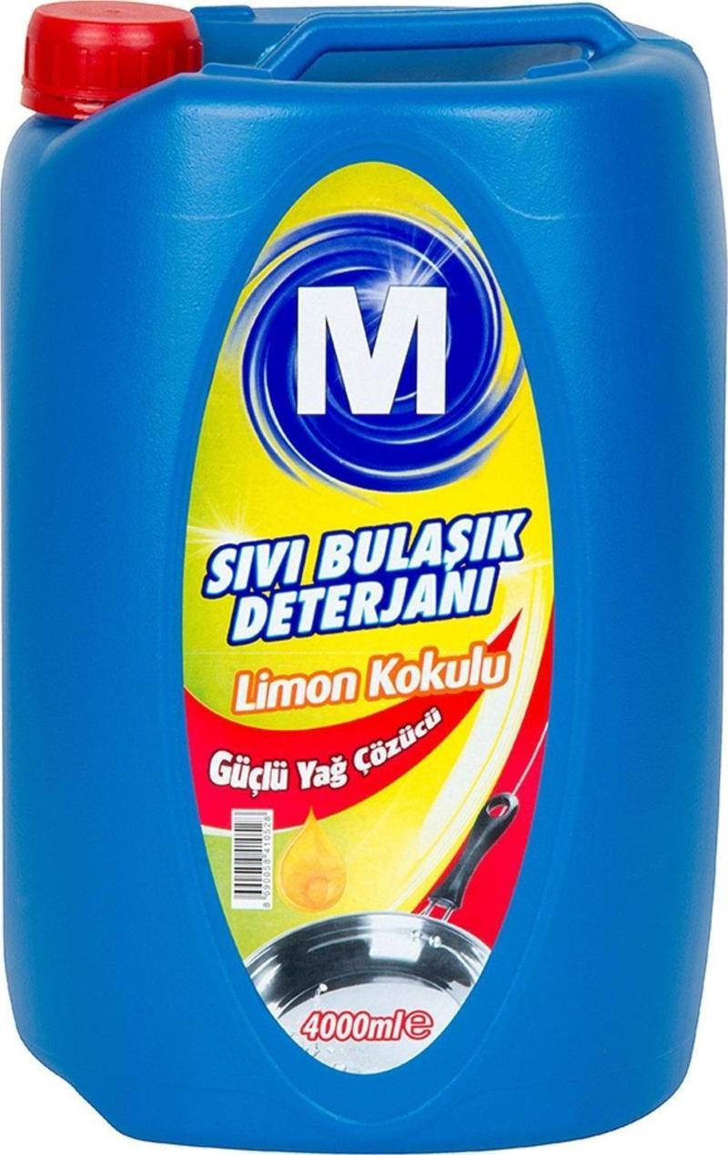 Migros Sıvı Bulaşık Deterjanı Limon Kokulu 4000 Ml
