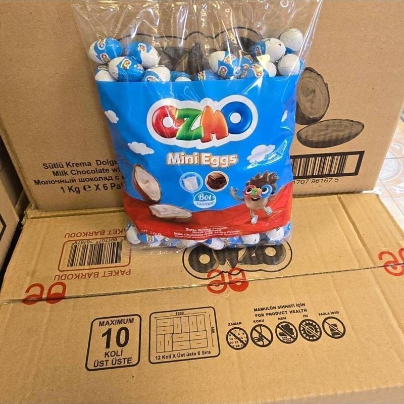 6 Adet 1 Rer Kg Ozmo Mini Yumurta Eggs 6 Kg