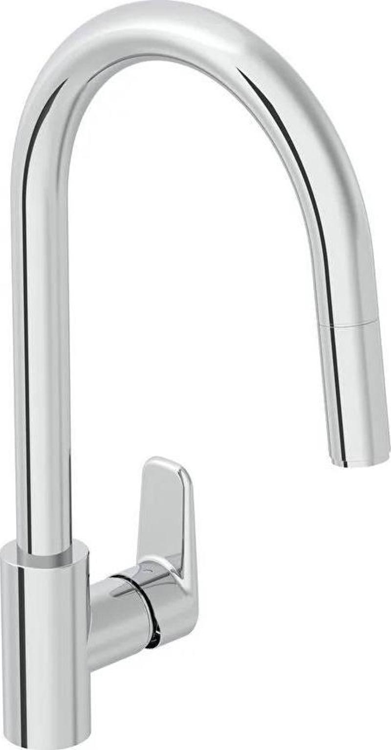 Flow Soft Eviye Bataryası (C tip, pull-out)  A43445