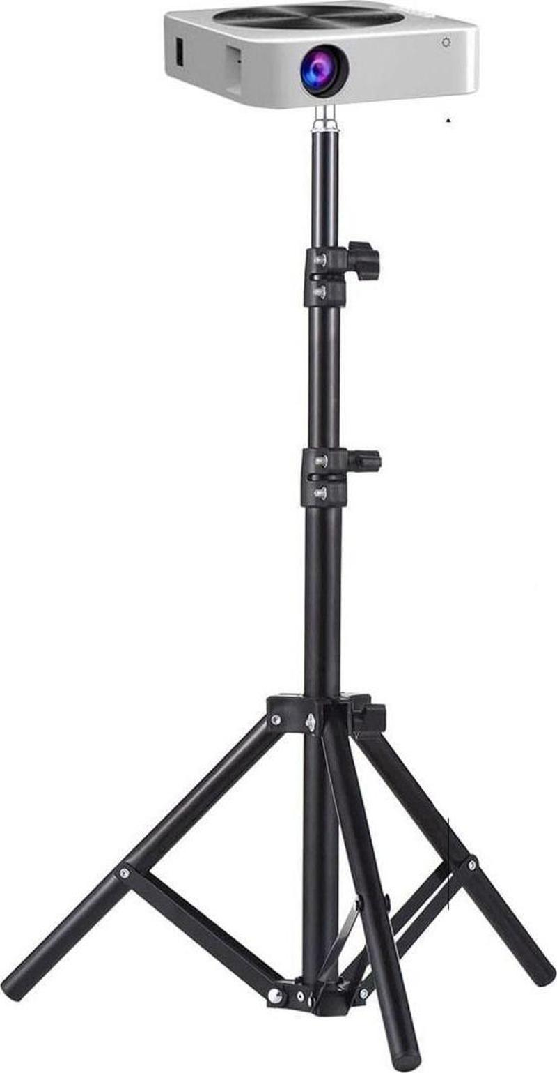 Taşınabilir Projeksiyon Cihazları Ve Selfie Kullanım İçin Üç Ayaklı Tripod 2.10 Metre
