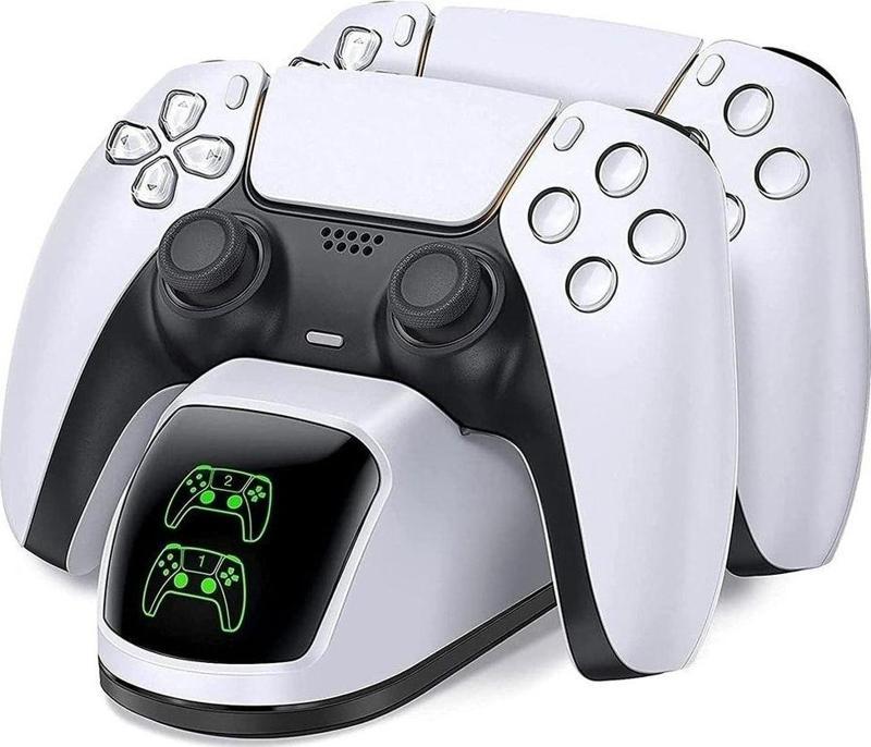 Tp5-0515B Led Göstergeli Ps5 Joystick Kol Şarj Stand