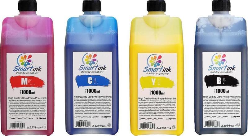 HP Uyumlu Pigment Mürekkep 4x1Litre Set (H970P-H973P-H980P)