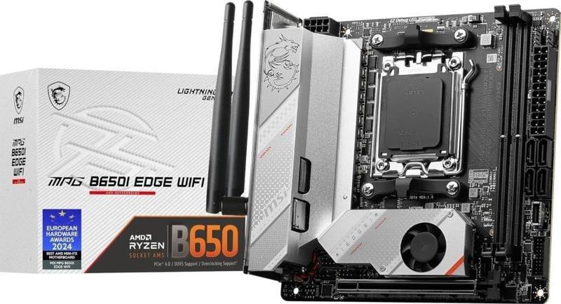 Mpg B650I Edge Wi-Fi AMD AM5 DDR5 Mini ITX Anakart