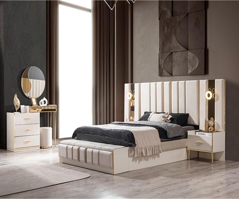 %100 Mdf Alyans Yatak Odası Takımı Şifonyer