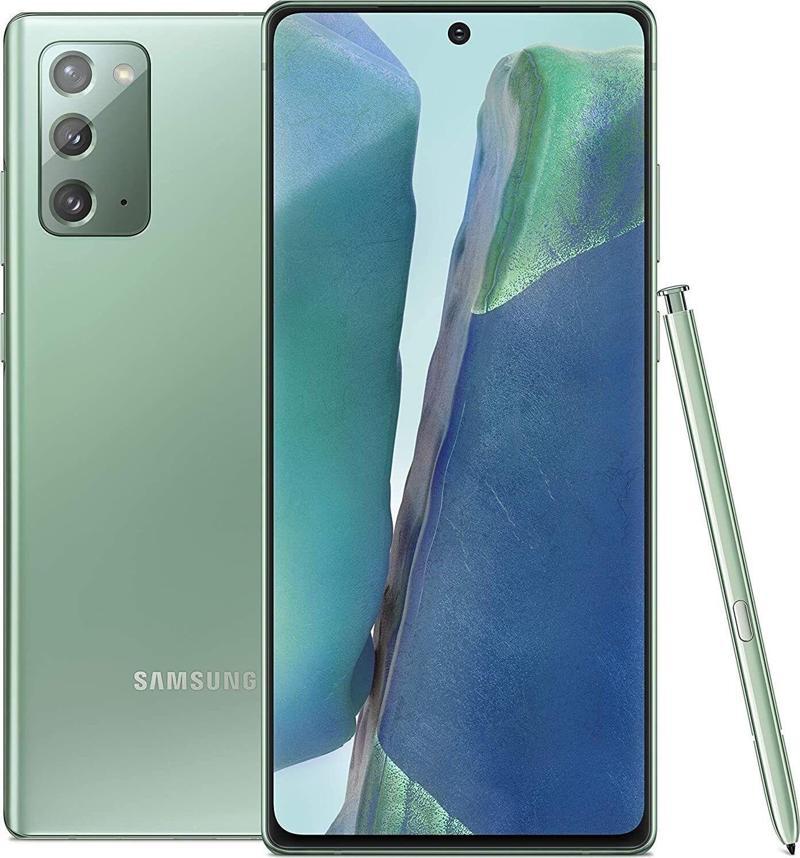 Galaxy Note 20 YEŞİL 256 GB 8 GB Ram Yenilenmiş Ürün ( C KALİTE)