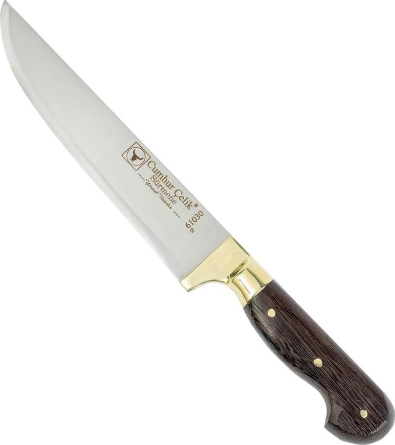 Sürmene Cumhur Çelik 61030 Kasap Kurban Bıçağı, 20,5 cm, Venge Sap