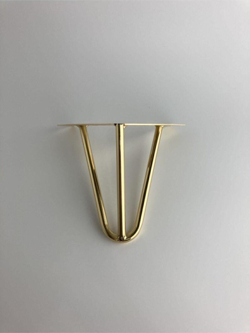 Albatros Metal Çok Amaçlı Ayak, (15 Cm) Koltuk, Tv Ünitesi, Robot Süpürgeye Uygun Gold Model