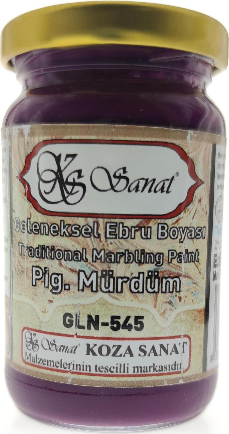 Geleneksel Ebru Boyası 105cc - Pig. Mürdüm