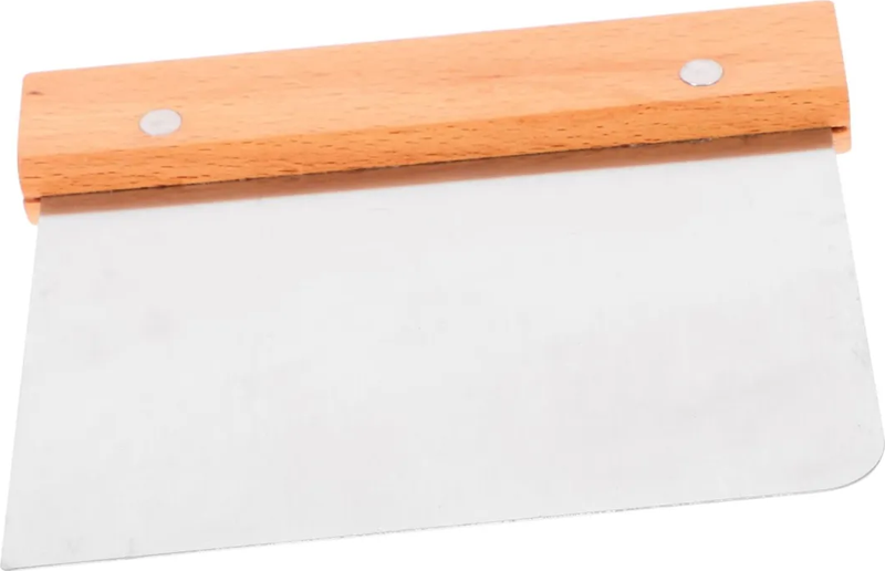 Ahşap Saplı Hamur Kesici Spatula