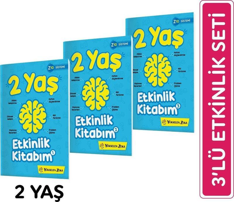 2 Yaş Etkinlik Kitabım Seti (Z10 Sistemi)