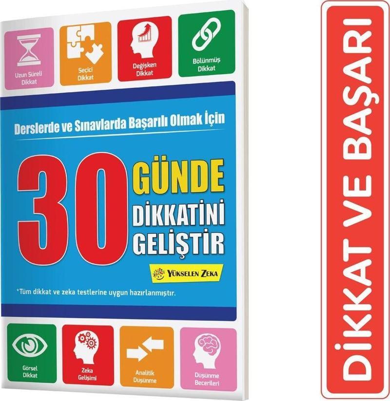 30 Günde Dikkatini Geliştir - Bilsem Hazırlık