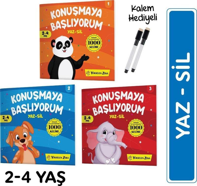 Konuşmaya Başlıyorum Yaz Sil Serisi