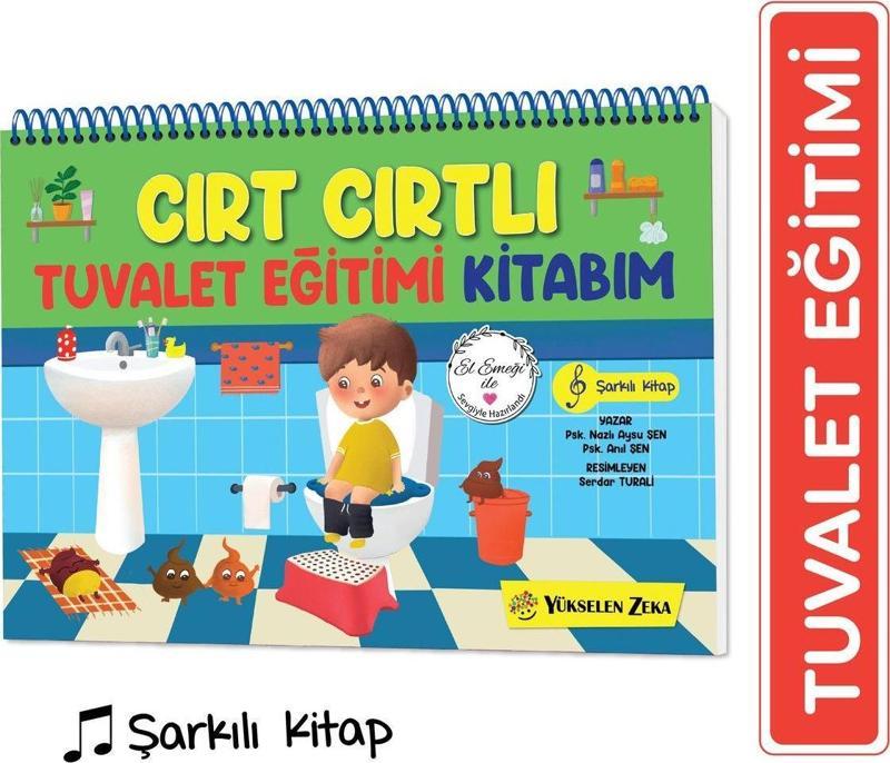 Yükselen Zeka Cırt Cırtlı Tuvalet Eğitimi Kitabım