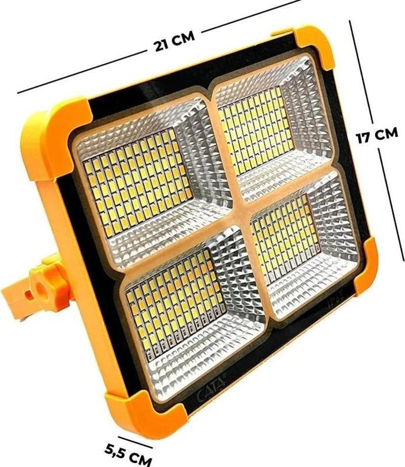 200W SOLAR ŞARJLI LED PROJEKTÖR FONKSİYONLU