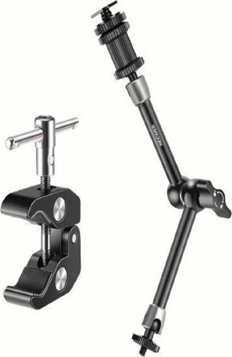 ST-20 11'' 28cm 1/4'' Vidalı Magic Arm & Yengeç Clamp