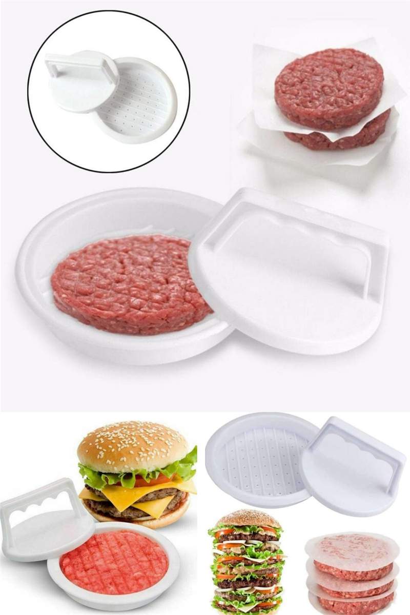 Hamburger Köfte Kalıbı Köfte Presi Şekillendirici Burger Press Pratik Köfte Yapma Aparatı