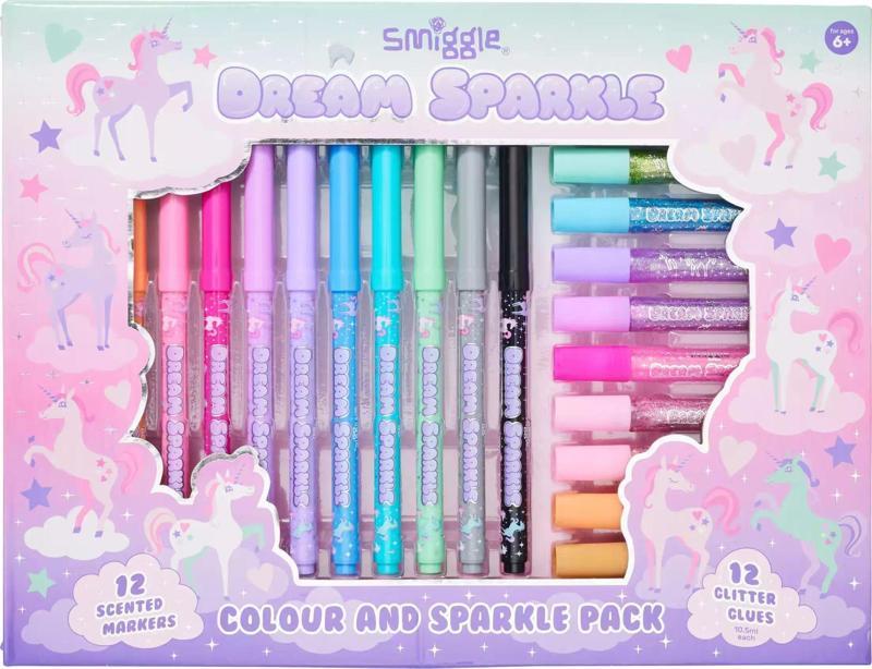 - Dream Sparkle Renkler ve Parıltılar Kırtasiye Seti