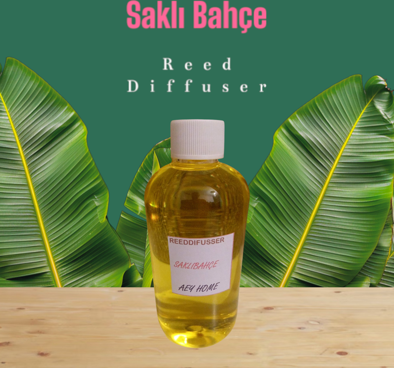 Saklı Bahçe Çubuklu Oda kokusu yedek Tank 250 ML