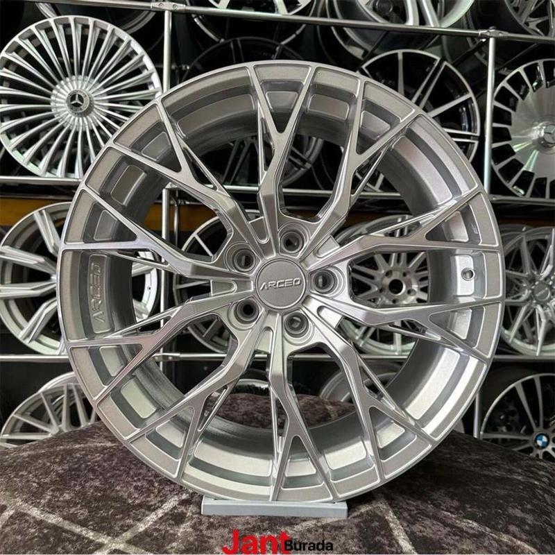 18", (İnç) 5X114.3 Roma Silver Jant Modeli - (4 Adet)