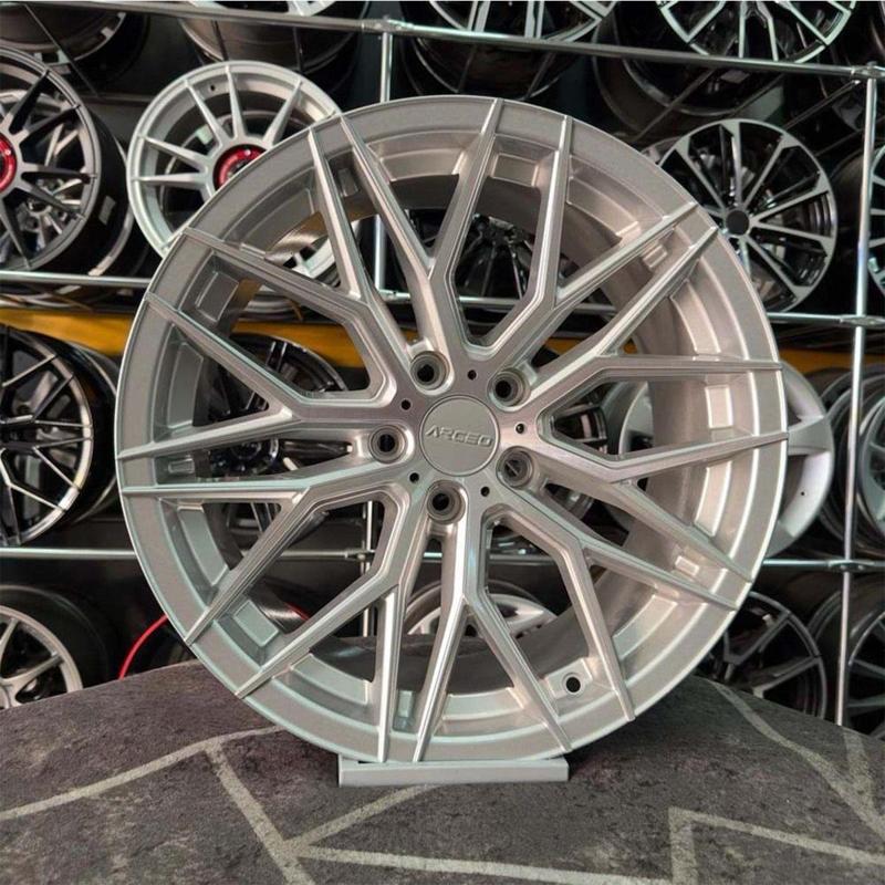 17" (İnç) 5X100 Valencia Silver Diamond Jant Takım ( (4 Adet)