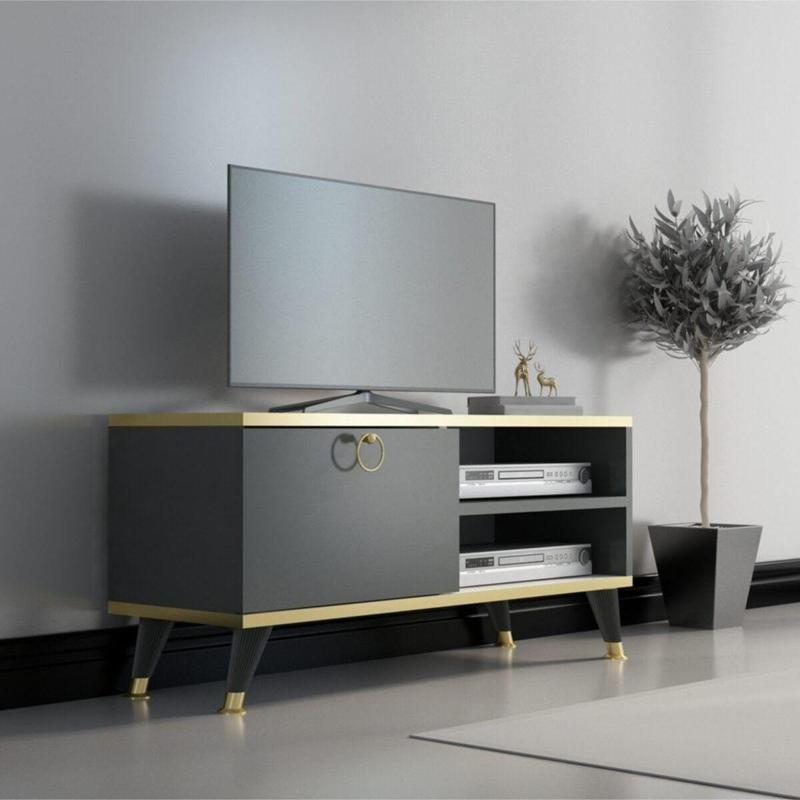 Gold Sweet Tv Ünitesi 90 Cm Antrasit Gold