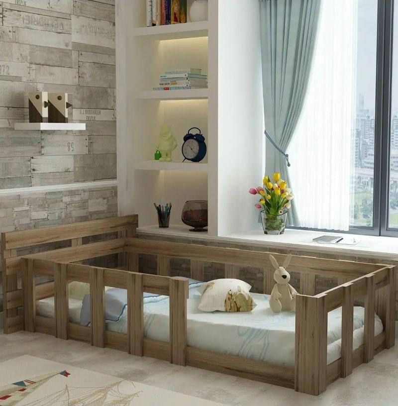 Montessori Karyola - U11- Çırağan-90X190Cm Yatak Uyumlu