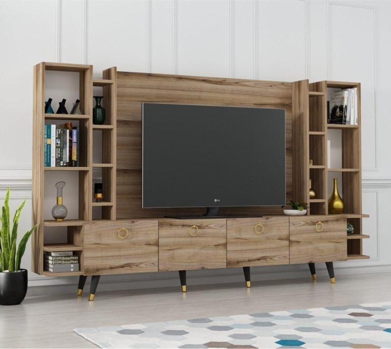 Çırağan Renk Pastel Tv Ünitesi 220 Cm X2125