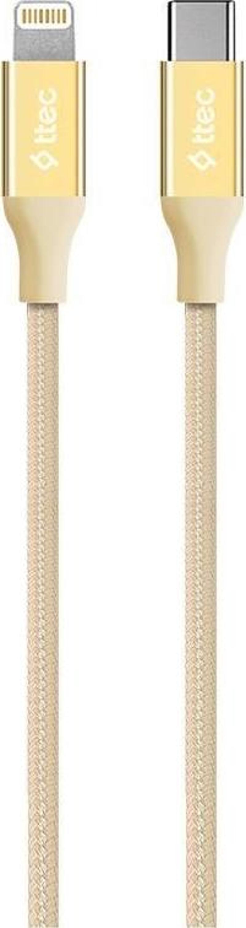 AlumiCable Type-c Lightning Hızlı Şarj Kablosu 150cm 2DK41A Altın
