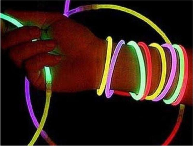 Glow Stick Fosforlu Kırılan Çubuk (50 Adet)