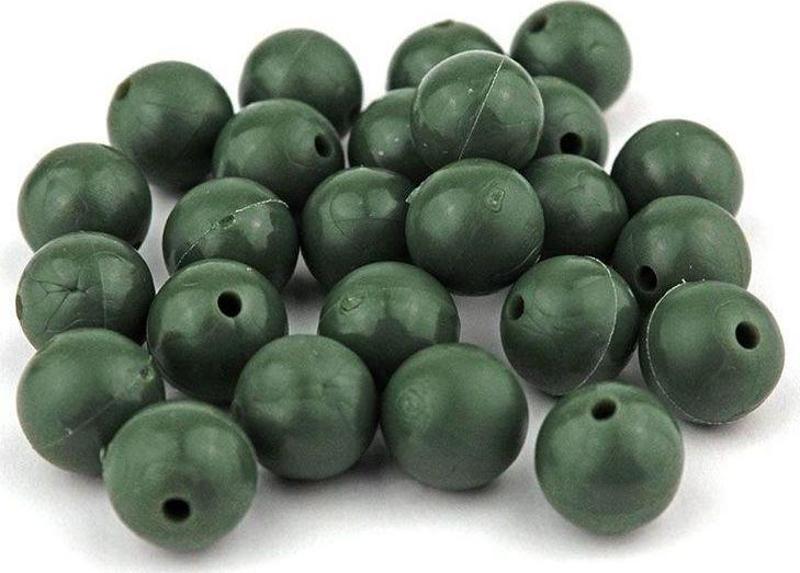 Yuvarlak Yumuşak Boncuk Yeşil 10 mm