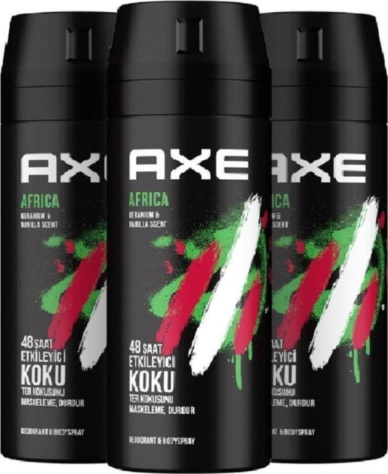 Deodorant Sprey 150Ml Afrıca X3