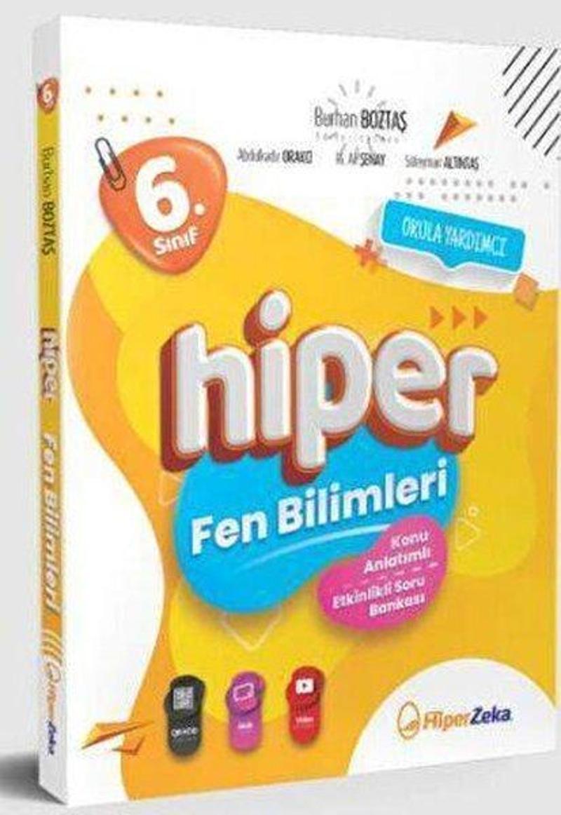 6. Sınıf Hiper Fen Bilimleri Konu Anlatımlı & Etkinlikli Soru Bankası