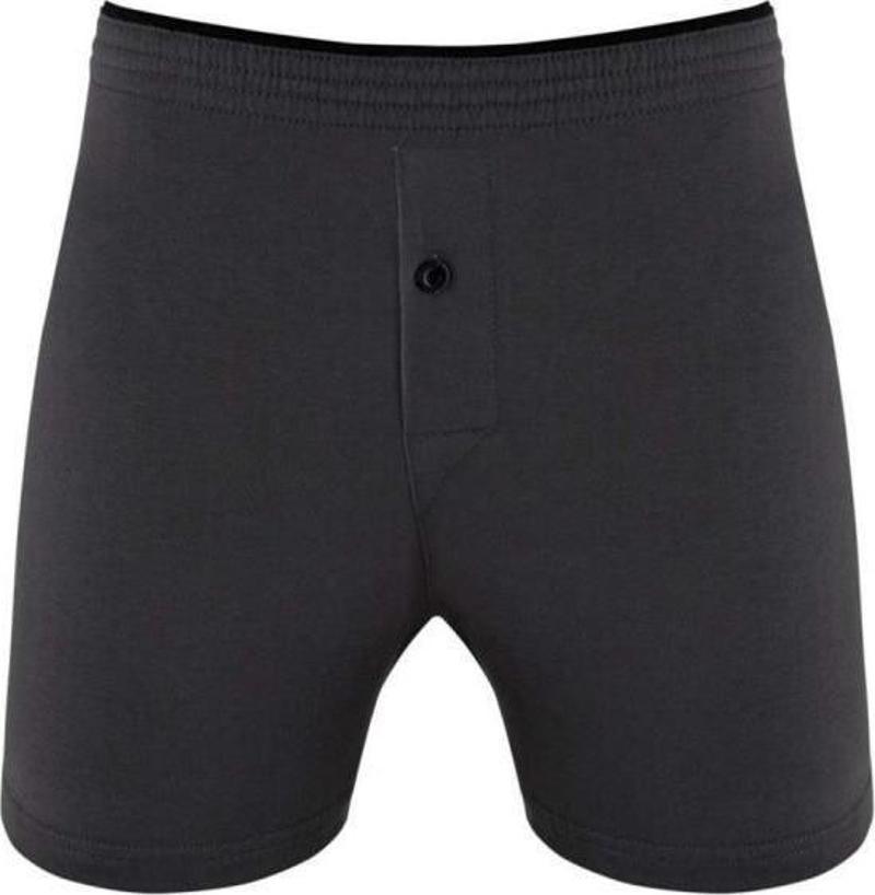 6 Adet Güryıldız Erkek Penye Düz Renk Havlu Bel Boxer Short 24509