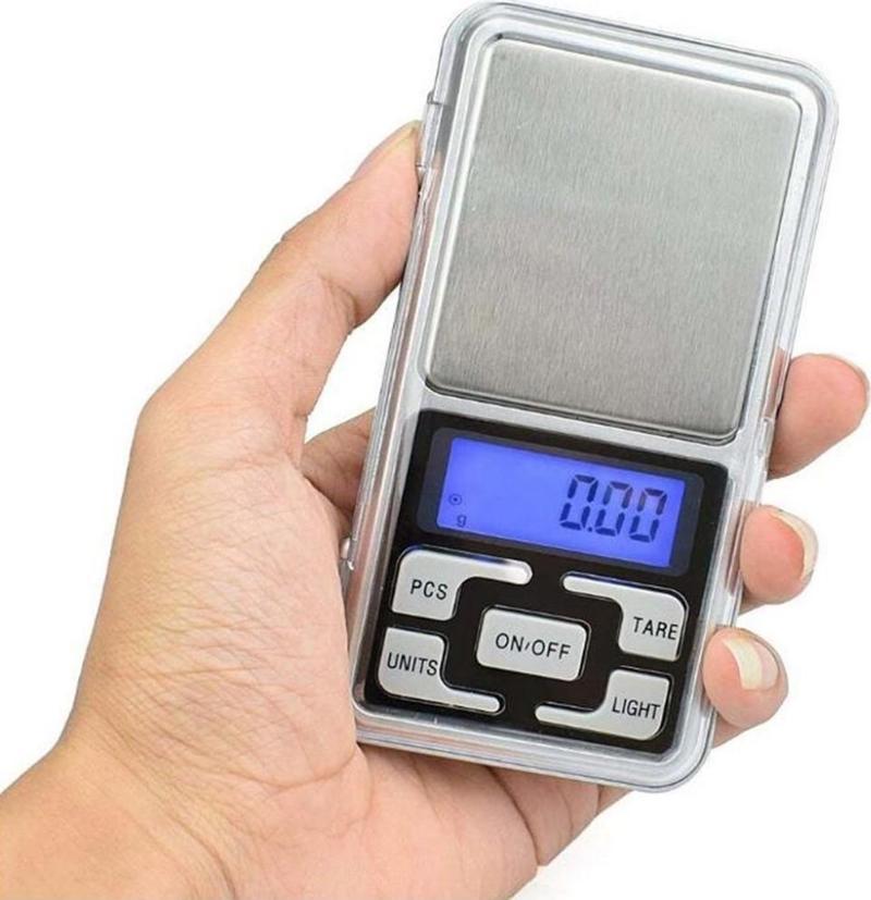 Dijital Hassas Cep Terazisi 500 Gram Kapasiteli Crw-7108