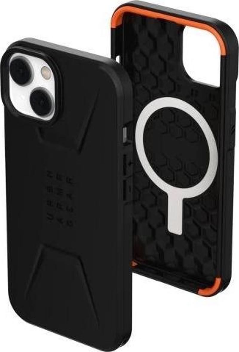 UAG Manyetik MagSafe Civilian iPhone 14 Kılıf Civilian Magnetic - Black