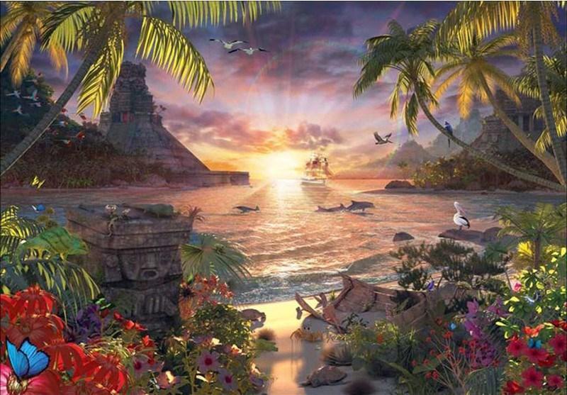 Puzzle 18000 Parça Günbatımı 178247