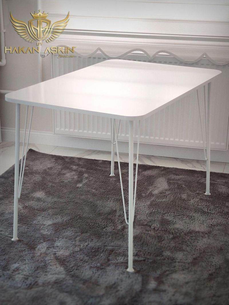 Beyaz Ayaklı 70X110 Cm White Eclipse 2024 Mutfak - Çalışma - Bilgisayar Masası