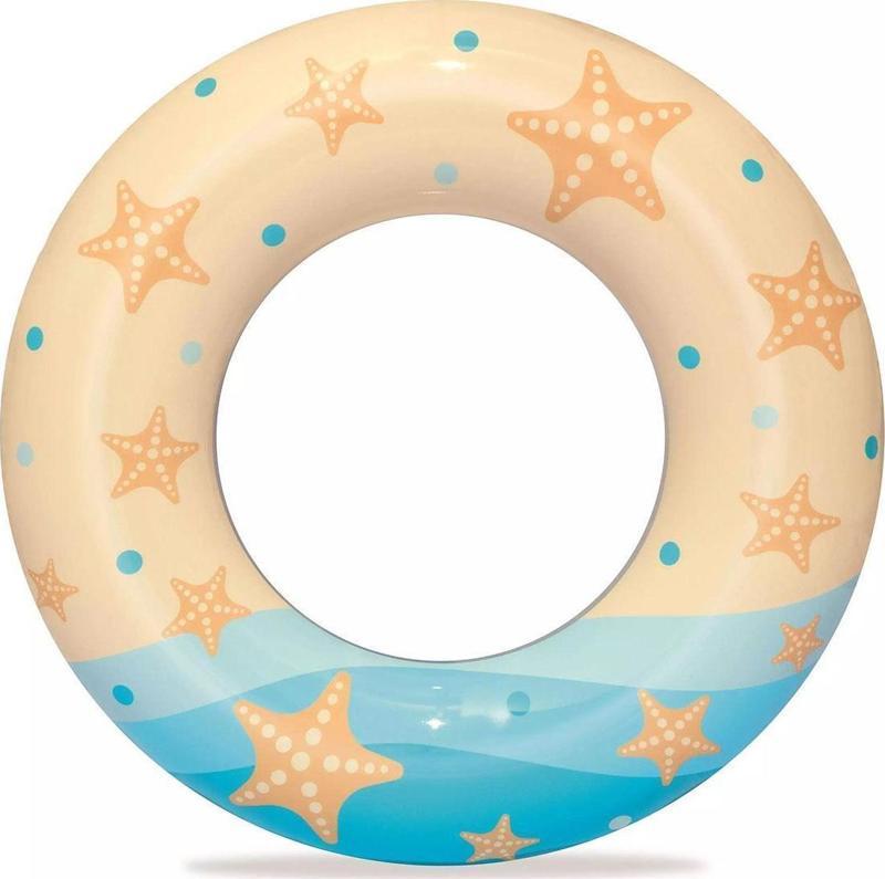 Desenli Şişme Simit 61Cm