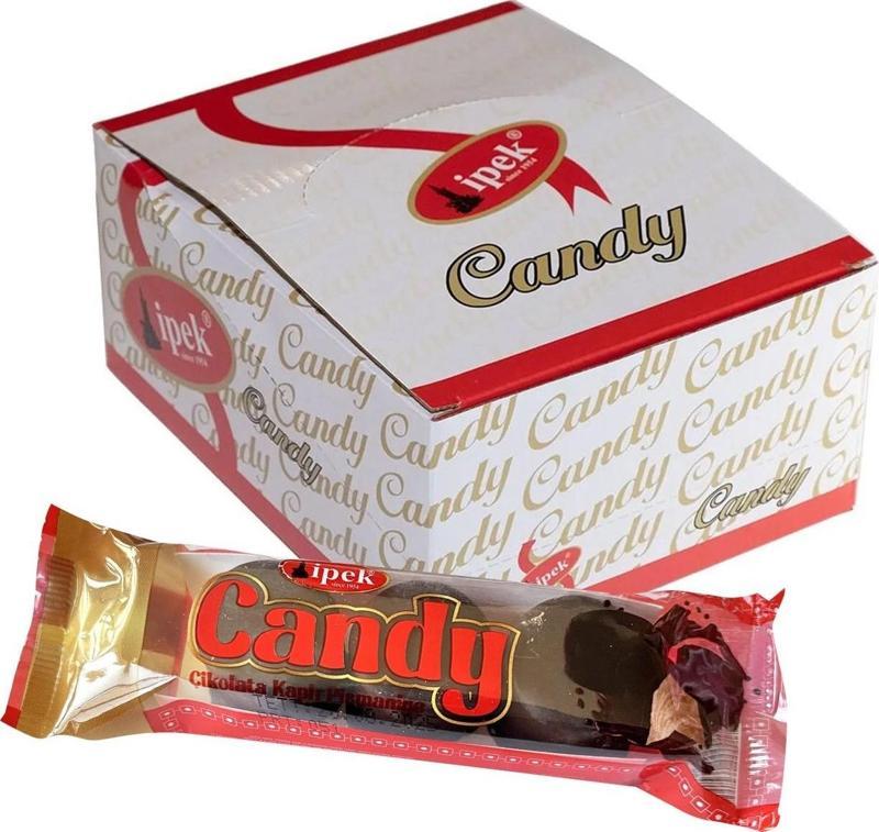 Çikolatalı Pişmaniye Candy 3 lü 35 gr x 12 li Kutu