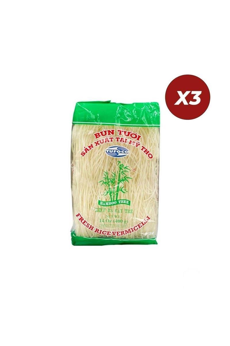 Pirinç Şehriyesi (Vietnamese Rice Vermicelli) 400 Gr 3 Adet